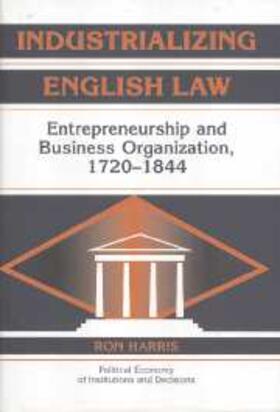 Harris |  Industrializing English Law | eBook | Sack Fachmedien