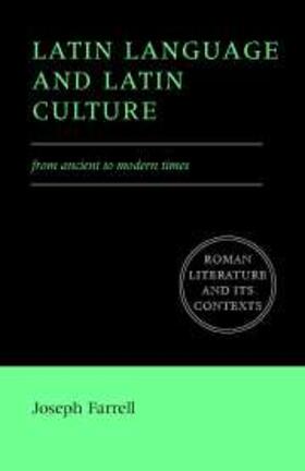 Farrell |  Latin Language and Latin Culture | eBook | Sack Fachmedien