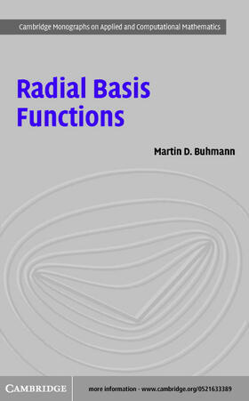 Buhmann |  Radial Basis Functions | eBook | Sack Fachmedien