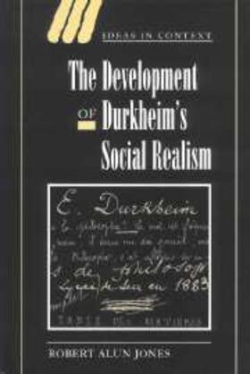 Jones |  Development of Durkheim's Social Realism | eBook | Sack Fachmedien