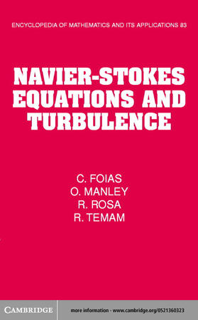 Foias |  Navier-Stokes Equations and Turbulence | eBook | Sack Fachmedien