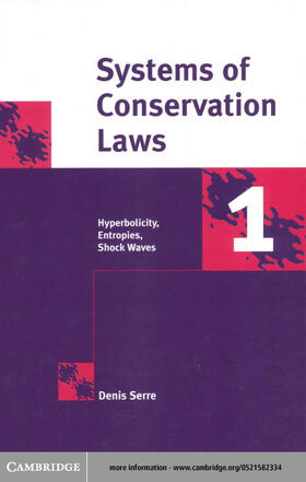 Serre |  Systems of Conservation Laws 1 | eBook | Sack Fachmedien
