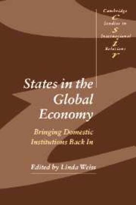 Weiss |  States in the Global Economy | eBook | Sack Fachmedien
