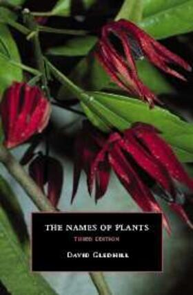 Gledhill |  Names of Plants | eBook | Sack Fachmedien