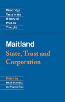 Maitland |  Maitland: State, Trust and Corporation | eBook | Sack Fachmedien