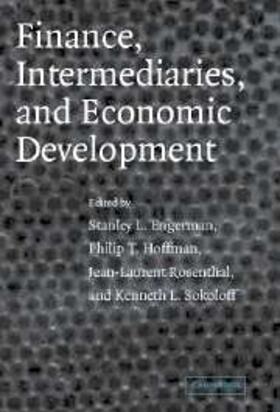 Engerman |  Finance, Intermediaries, and Economic Development | eBook | Sack Fachmedien