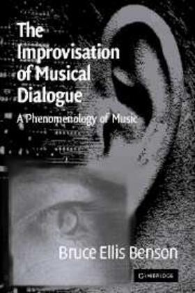 Benson |  Improvisation of Musical Dialogue | eBook | Sack Fachmedien