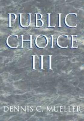Mueller |  Public Choice III | eBook | Sack Fachmedien