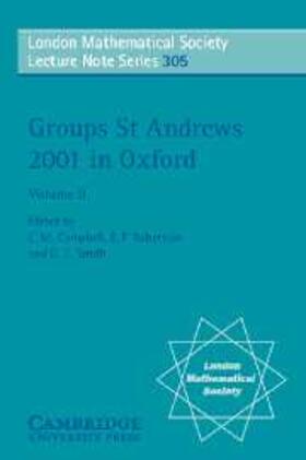 Campbell | Groups St Andrews 2001 in Oxford: Volume 2 | E-Book | www.sack.de