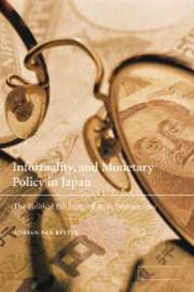 Rixtel |  Informality and Monetary Policy in Japan | eBook | Sack Fachmedien