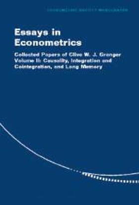 Granger | Essays in Econometrics: Volume 2, Causality, Integration and Cointegration, and Long Memory | E-Book | www.sack.de