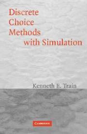 Train |  Discrete Choice Methods with Simulation | eBook | Sack Fachmedien