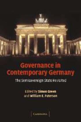 Green |  Governance in Contemporary Germany | eBook | Sack Fachmedien
