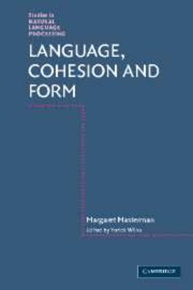 Masterman |  Language, Cohesion and Form | eBook | Sack Fachmedien