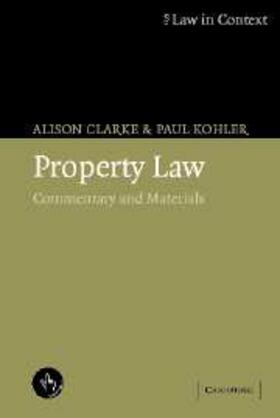 Clarke |  Property Law | eBook | Sack Fachmedien