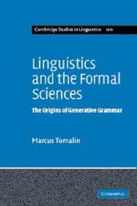 Tomalin |  Linguistics and the Formal Sciences | eBook | Sack Fachmedien