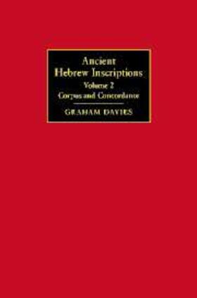 Davies |  Ancient Hebrew Inscriptions: Volume 2 | eBook | Sack Fachmedien
