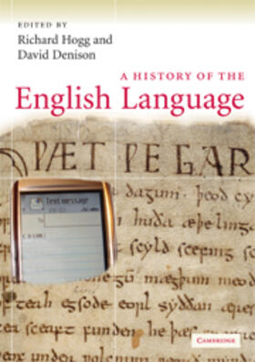 Hogg |  History of the English Language | eBook | Sack Fachmedien