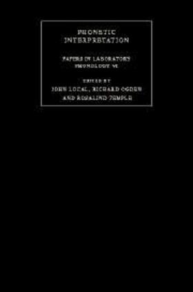 Local |  Phonetic Interpretation | eBook | Sack Fachmedien