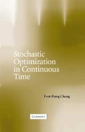 Chang |  Stochastic Optimization in Continuous Time | eBook | Sack Fachmedien