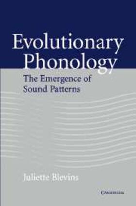 Blevins |  Evolutionary Phonology | eBook | Sack Fachmedien