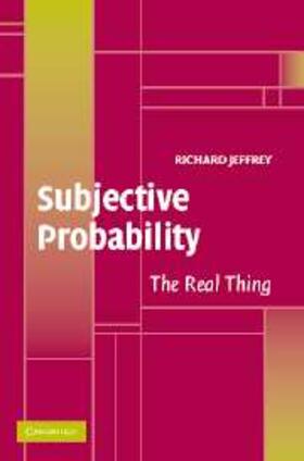Jeffrey | Subjective Probability | E-Book | www.sack.de
