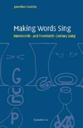Dunsby |  Making Words Sing | eBook | Sack Fachmedien