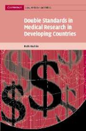 Macklin | Double Standards in Medical Research in Developing Countries | E-Book | www.sack.de