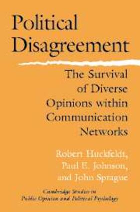 Huckfeldt |  Political Disagreement | eBook | Sack Fachmedien