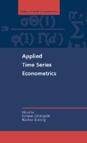 Lutkepohl |  Applied Time Series Econometrics | eBook | Sack Fachmedien