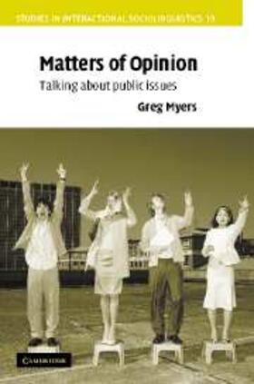 Myers |  Matters of Opinion | eBook | Sack Fachmedien