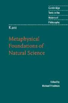 Kant | Kant: Metaphysical Foundations of Natural Science | E-Book | www.sack.de