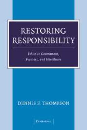 Thompson |  Restoring Responsibility | eBook | Sack Fachmedien