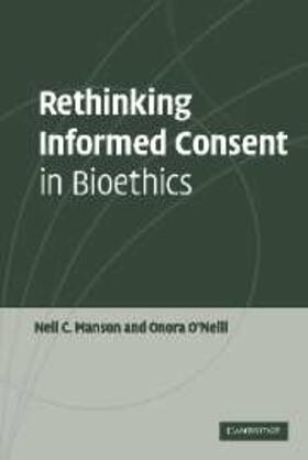 Manson |  Rethinking Informed Consent in Bioethics | eBook | Sack Fachmedien
