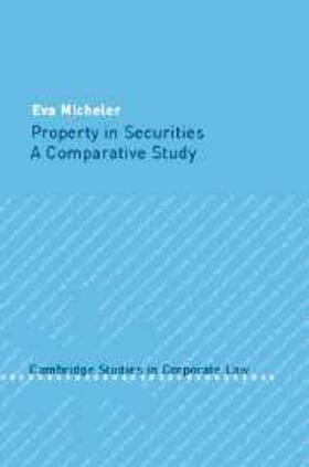Micheler |  Property in Securities | eBook | Sack Fachmedien