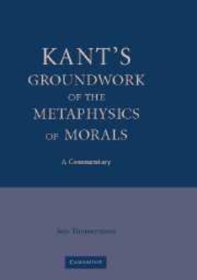 Timmermann |  Kant's Groundwork of the Metaphysics of Morals | eBook | Sack Fachmedien