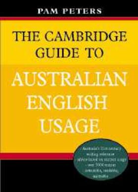Peters |  Cambridge Guide to Australian English Usage | eBook | Sack Fachmedien
