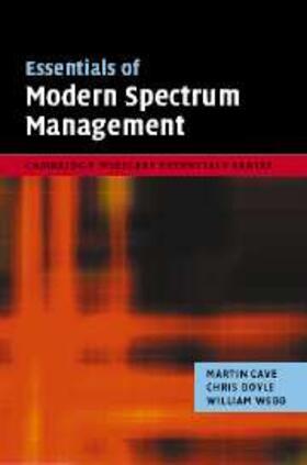 Cave |  Essentials of Modern Spectrum Management | eBook | Sack Fachmedien