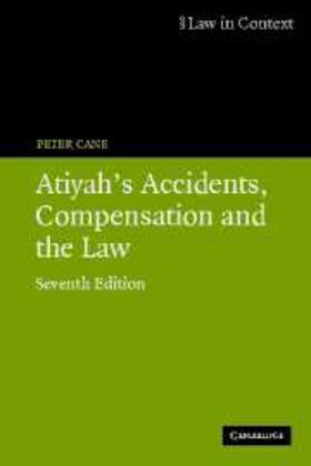 Cane |  Atiyah's Accidents, Compensation and the Law | eBook | Sack Fachmedien