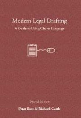 Butt |  Modern Legal Drafting | eBook | Sack Fachmedien