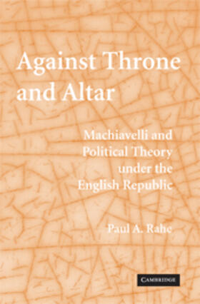 Rahe |  Against Throne and Altar | eBook | Sack Fachmedien