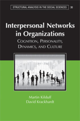 Kilduff |  Interpersonal Networks in Organizations | eBook | Sack Fachmedien