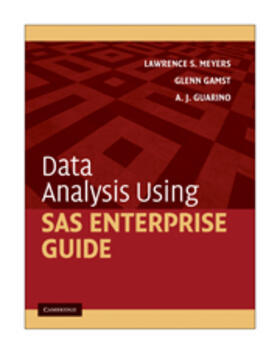 Meyers | Data Analysis Using SAS Enterprise Guide | E-Book | www.sack.de