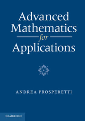 Prosperetti |  Advanced Mathematics for Applications | eBook | Sack Fachmedien