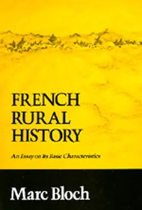 Bloch |  French Rural History | Buch |  Sack Fachmedien