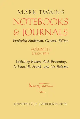 Twain / Browning / Frank |  Notebooks V 3 | Buch |  Sack Fachmedien