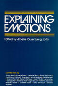 Rorty |  Explaining Emotions (Paper) | Buch |  Sack Fachmedien
