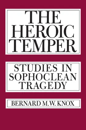 Knox | The Heroic Temper | Buch | 978-0-520-04957-4 | sack.de