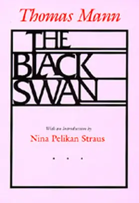 Mann |  The Black Swan | Buch |  Sack Fachmedien