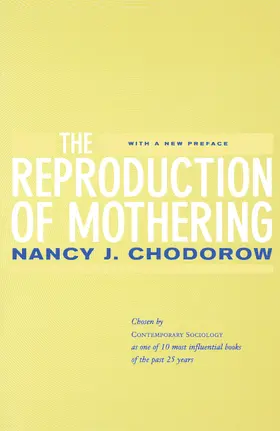 Chodorow | The Reproduction of Mothering | Buch | 978-0-520-22155-0 | www.sack.de